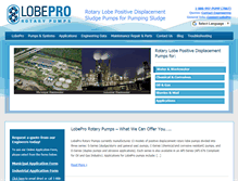 Tablet Screenshot of lobepro.com